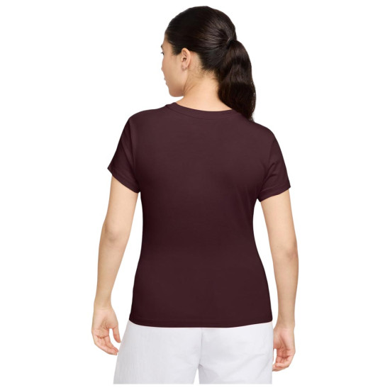 Nike Γυναικεία κοντομάνικη μπλούζα Sportswear Chill Knit Cropped T-Shirt
